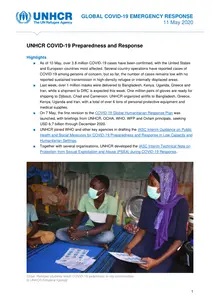 UNHCR Global COVID-19 Emergency Response, 11 May 2020