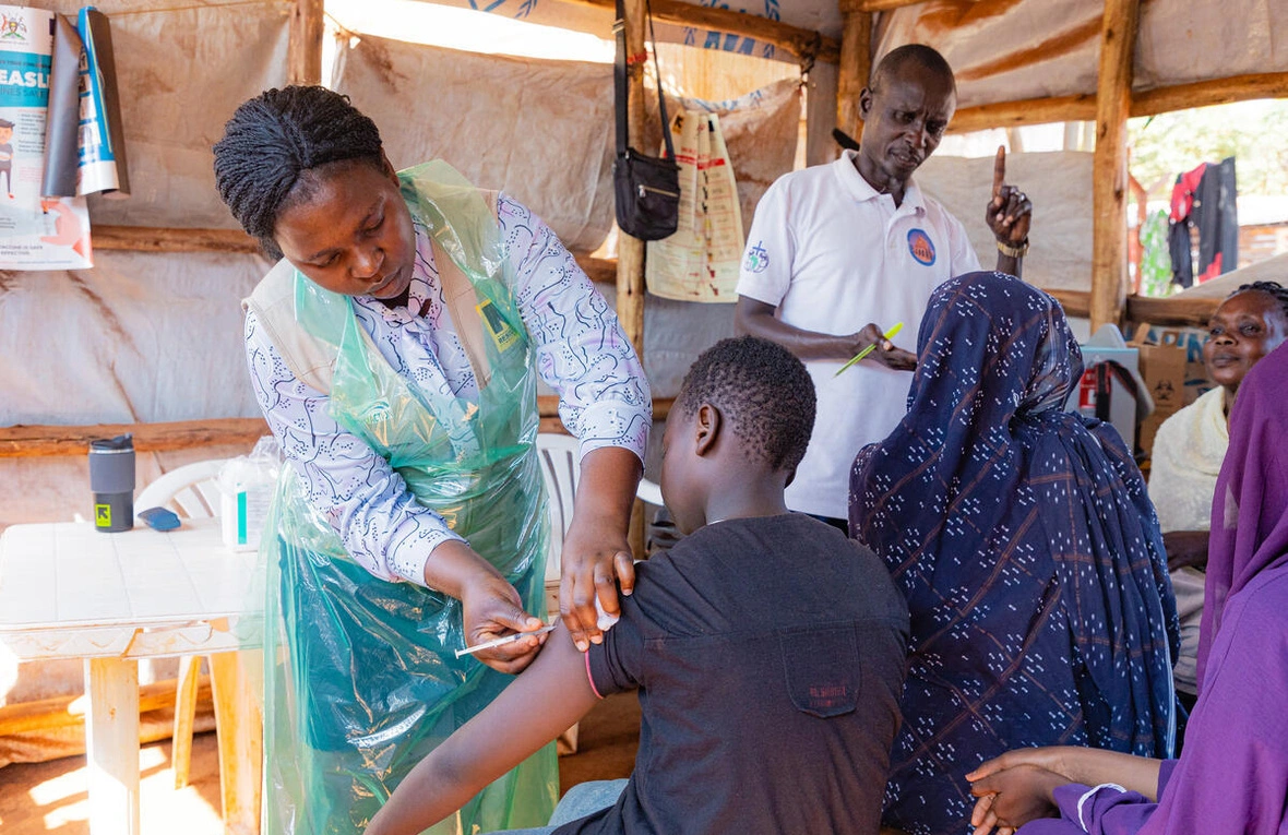 Progress made on refugee health in 2024 at risk from funding cuts, UNHCR warns